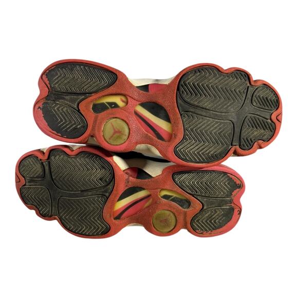 Nike Jordan Jumpman Two Trey GS Black Red Youth 4Y Basketball Shoes (Lace Swap) - Picture 8 of 8